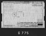 Manufacturer's drawing for North American Aviation B-25 Mitchell Bomber. Drawing number 98-53344
