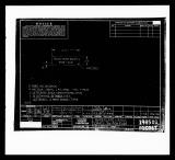 Manufacturer's drawing for Lockheed Corporation P-38 Lightning. Drawing number 198501
