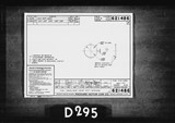 Manufacturer's drawing for Packard Packard Merlin V-1650. Drawing number 621486
