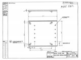 Manufacturer's drawing for Vickers Spitfire. Drawing number 36136