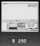 Manufacturer's drawing for Boeing Aircraft Corporation B-17 Flying Fortress. Drawing number 1-20238