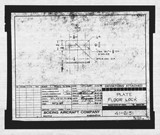 Manufacturer's drawing for Boeing Aircraft Corporation B-17 Flying Fortress. Drawing number 41-6151