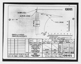 Manufacturer's drawing for Beechcraft AT-10 Wichita - Private. Drawing number 106165