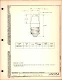 Manufacturer's drawing for Generic Parts - Aviation Standards. Drawing number an3134