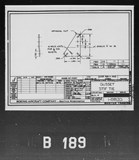 Manufacturer's drawing for Boeing Aircraft Corporation B-17 Flying Fortress. Drawing number 1-19820