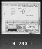 Manufacturer's drawing for Boeing Aircraft Corporation B-17 Flying Fortress. Drawing number 1-23310