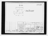 Manufacturer's drawing for Beechcraft AT-10 Wichita - Private. Drawing number 107129