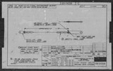 Manufacturer's drawing for North American Aviation B-25 Mitchell Bomber. Drawing number 108-54209