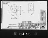 Manufacturer's drawing for Lockheed Corporation P-38 Lightning. Drawing number 184585