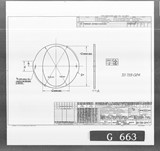 Manufacturer's drawing for Bell Aircraft P-39 Airacobra. Drawing number 33-733-024