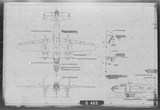 Manufacturer's drawing for North American Aviation B-25 Mitchell Bomber. Drawing number 108-31001