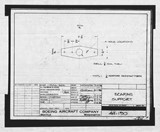 Manufacturer's drawing for Boeing Aircraft Corporation B-17 Flying Fortress. Drawing number 41-190