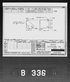 Manufacturer's drawing for Boeing Aircraft Corporation B-17 Flying Fortress. Drawing number 1-20361