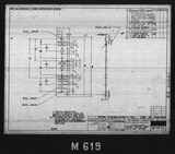 Manufacturer's drawing for North American Aviation B-25 Mitchell Bomber. Drawing number 98-54726