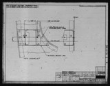 Manufacturer's drawing for North American Aviation B-25 Mitchell Bomber. Drawing number 98-52494