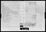 Manufacturer's drawing for Beechcraft C-45, Beech 18, AT-11. Drawing number 186139