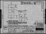 Manufacturer's drawing for North American Aviation B-25 Mitchell Bomber. Drawing number 62A-33645