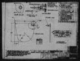 Manufacturer's drawing for North American Aviation B-25 Mitchell Bomber. Drawing number 98-735113