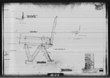 Manufacturer's drawing for North American Aviation B-25 Mitchell Bomber. Drawing number 98-531503
