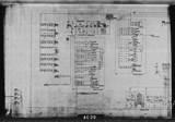 Manufacturer's drawing for North American Aviation B-25 Mitchell Bomber. Drawing number 98-54002