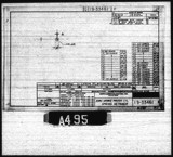 Manufacturer's drawing for North American Aviation AT-6 Texan / Harvard. Drawing number 19-33461
