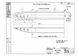 Manufacturer's drawing for Vickers Spitfire. Drawing number 39038