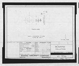 Manufacturer's drawing for Boeing Aircraft Corporation B-17 Flying Fortress. Drawing number 41-536