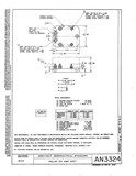 Manufacturer's drawing for Generic Parts - Aviation General Manuals. Drawing number AN3324