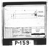 Manufacturer's drawing for Boeing Aircraft Corporation B-17 Flying Fortress. Drawing number 21-6319