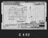 Manufacturer's drawing for North American Aviation B-25 Mitchell Bomber. Drawing number 98-32366