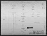 Manufacturer's drawing for Chance Vought F4U Corsair. Drawing number 33009