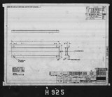 Manufacturer's drawing for North American Aviation B-25 Mitchell Bomber. Drawing number 108-61201
