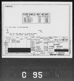 Manufacturer's drawing for Boeing Aircraft Corporation B-17 Flying Fortress. Drawing number 1-26412