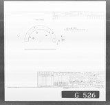 Manufacturer's drawing for Bell Aircraft P-39 Airacobra. Drawing number 33-139-036