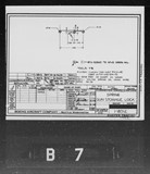 Manufacturer's drawing for Boeing Aircraft Corporation B-17 Flying Fortress. Drawing number 1-18912