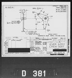 Manufacturer's drawing for Boeing Aircraft Corporation B-17 Flying Fortress. Drawing number 41-6154
