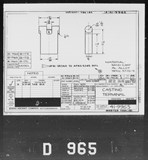 Manufacturer's drawing for Boeing Aircraft Corporation B-17 Flying Fortress. Drawing number 41-9965