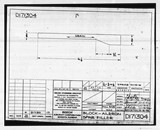 Manufacturer's drawing for Beechcraft Beech Staggerwing. Drawing number D171304