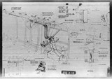 Manufacturer's drawing for North American Aviation B-25 Mitchell Bomber. Drawing number 98-62501