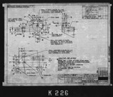 Manufacturer's drawing for North American Aviation B-25 Mitchell Bomber. Drawing number 62a-317504