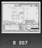 Manufacturer's drawing for Boeing Aircraft Corporation B-17 Flying Fortress. Drawing number 1-19847