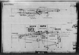 Manufacturer's drawing for North American Aviation B-25 Mitchell Bomber. Drawing number 98-58075