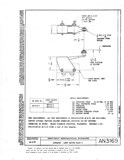 Manufacturer's drawing for Generic Parts - Aviation General Manuals. Drawing number AN3169