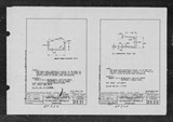 Manufacturer's drawing for North American Aviation B-25 Mitchell Bomber. Drawing number 2E21 2E22