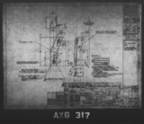 Manufacturer's drawing for Chance Vought F4U Corsair. Drawing number 34053