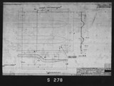 Manufacturer's drawing for North American Aviation B-25 Mitchell Bomber. Drawing number 98-61325