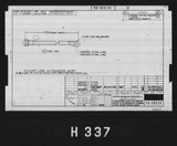 Manufacturer's drawing for North American Aviation B-25 Mitchell Bomber. Drawing number 98-58836