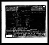 Manufacturer's drawing for Lockheed Corporation P-38 Lightning. Drawing number 190055