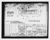 Manufacturer's drawing for Beechcraft AT-10 Wichita - Private. Drawing number 106125