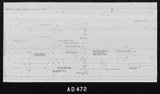 Manufacturer's drawing for North American Aviation B-25 Mitchell Bomber. Drawing number 108-47052